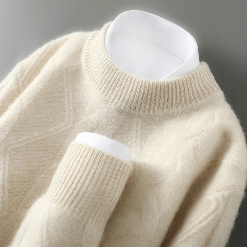 Pull en cachemire chic