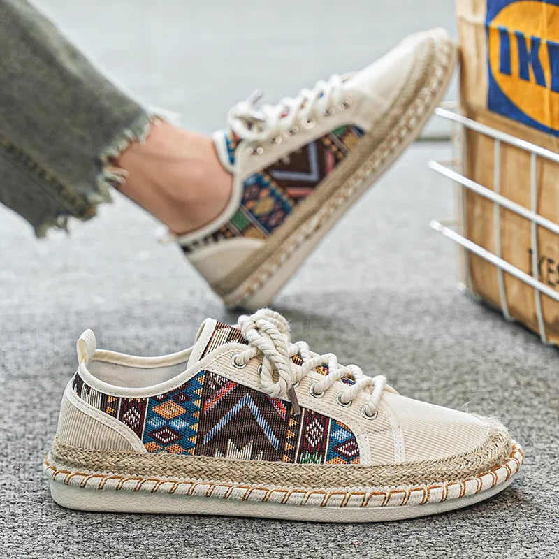 Chaussures en toile élégantes