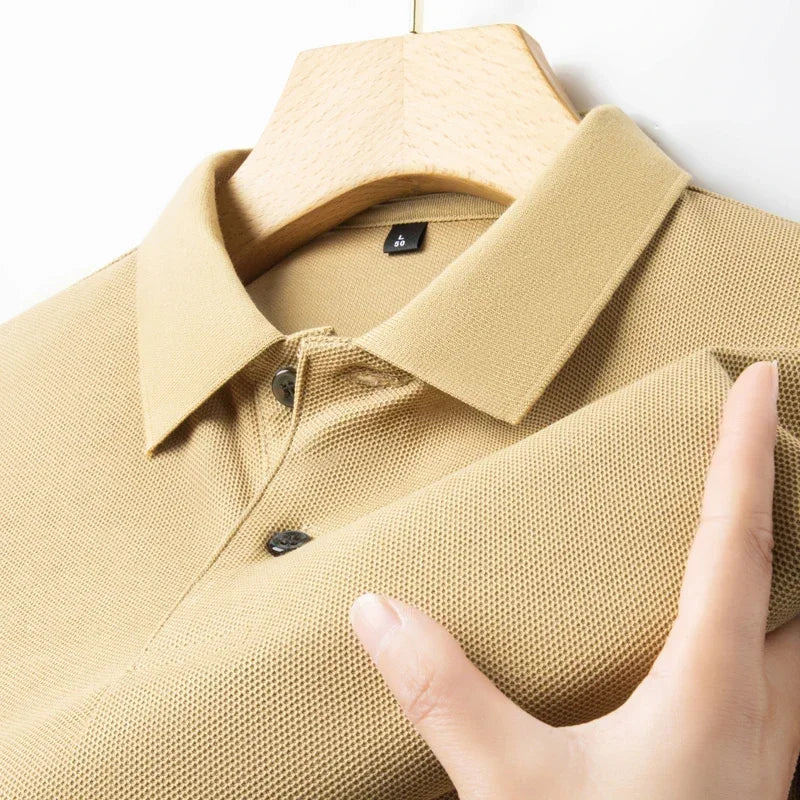 Polo en coton décontracté