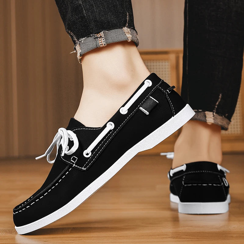 Mocassins d'affaires en cuir