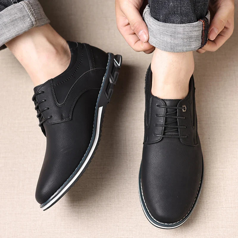 Chaussures en cuir italien