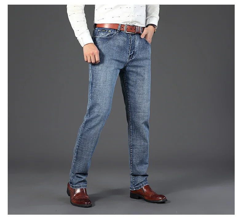 Jeans d'affaires en denim
