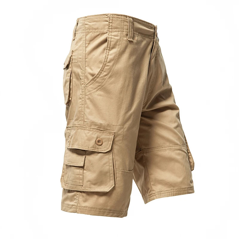 Short cargo décontracté à genoux