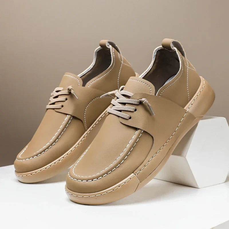 Baskets classiques en cuir italien