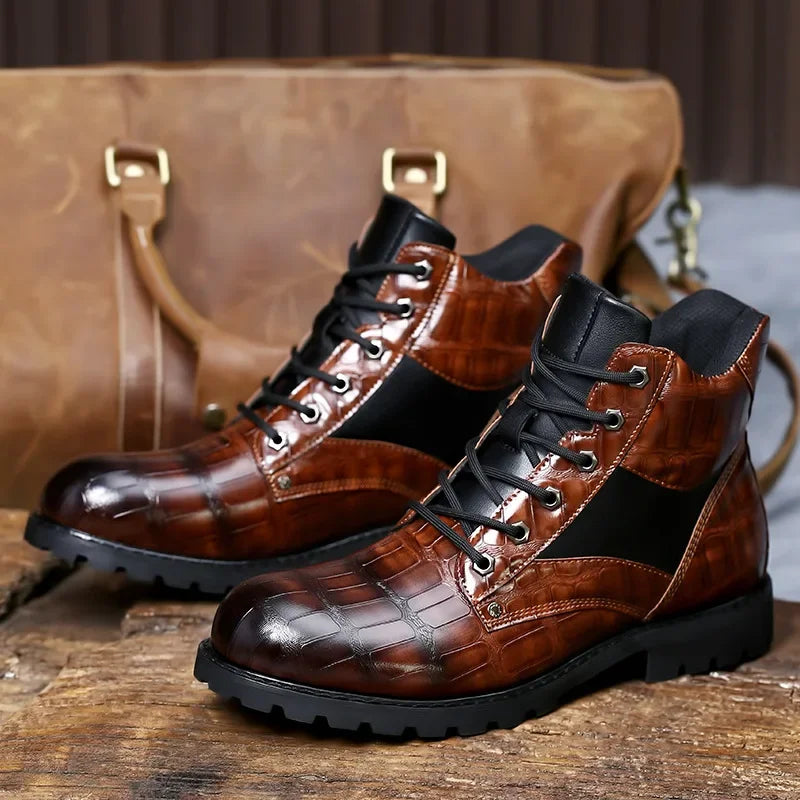Bottes en cuir Grayson