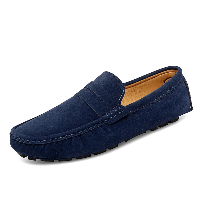Mocassins en daim