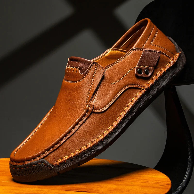 Mocassins en cuir pour homme