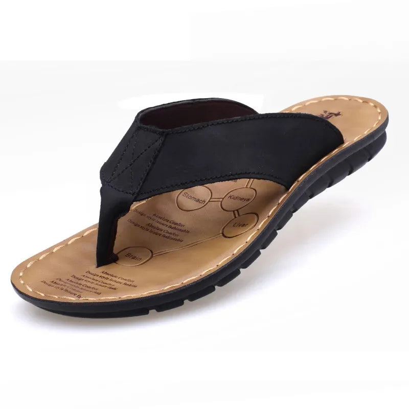 Sandales en cuir pour hommes