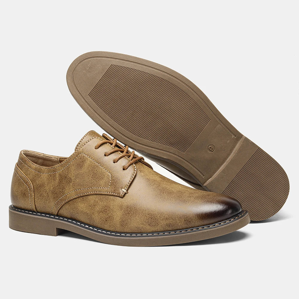 Chaussures habillées en cuir décontractées