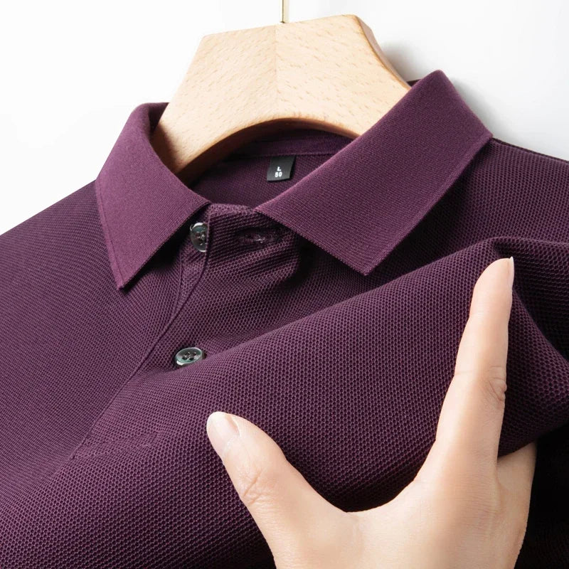 Polo en coton décontracté