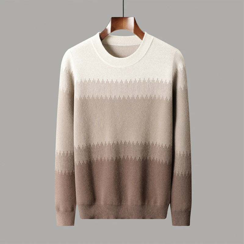 Pull en laine mérinos pour homme