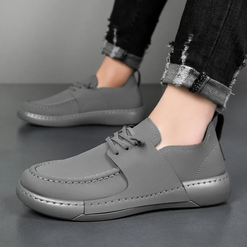 Baskets classiques en cuir italien