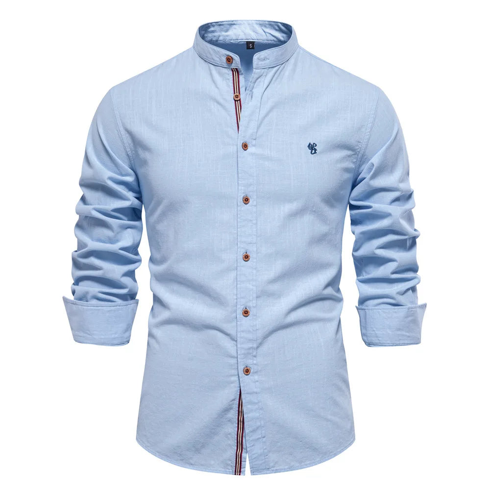 Chemise en lin élégante