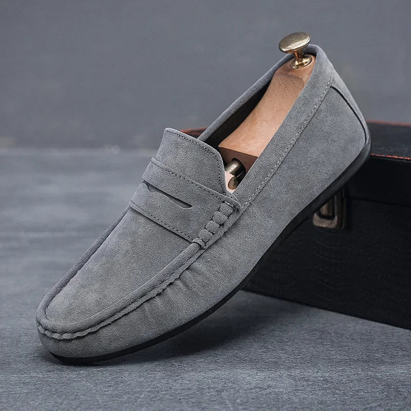 Mocassins légers en daim pour hommes