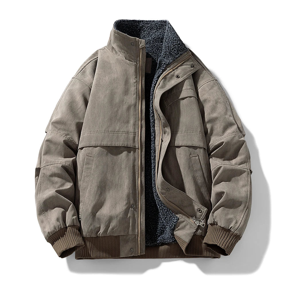 Élégante doudoune doublée polaire