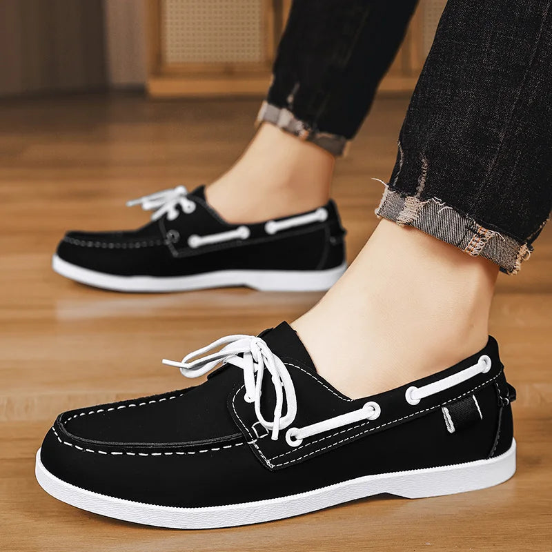 Mocassins d'affaires en cuir