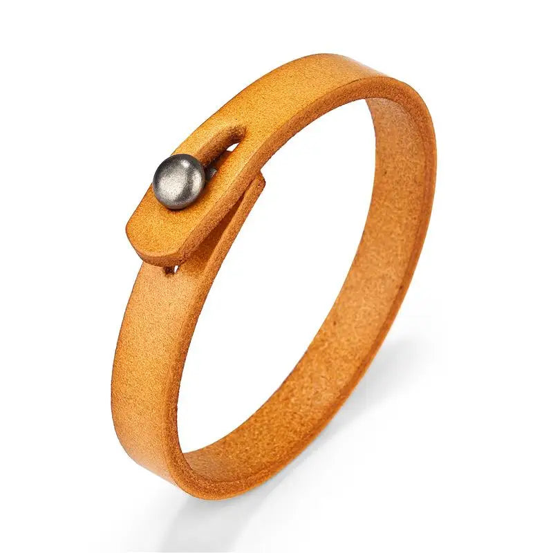 Bracelet en cuir pour homme