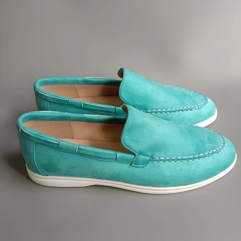 Mocassins en daim de qualité supérieure