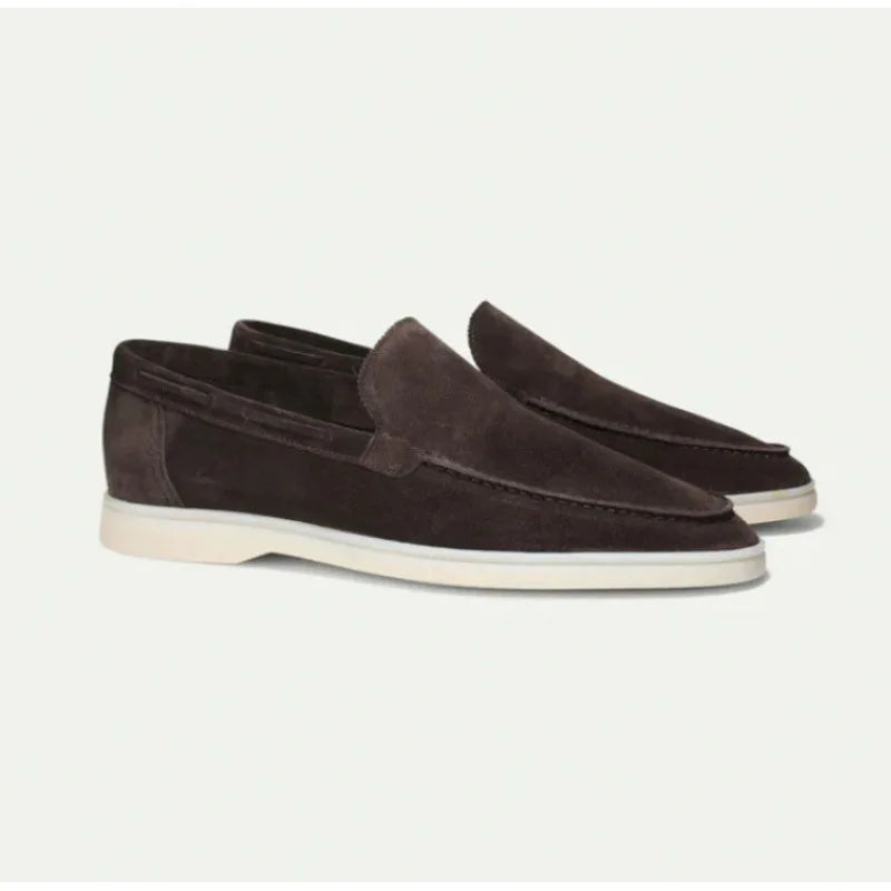 Mocassins en daim de qualité supérieure
