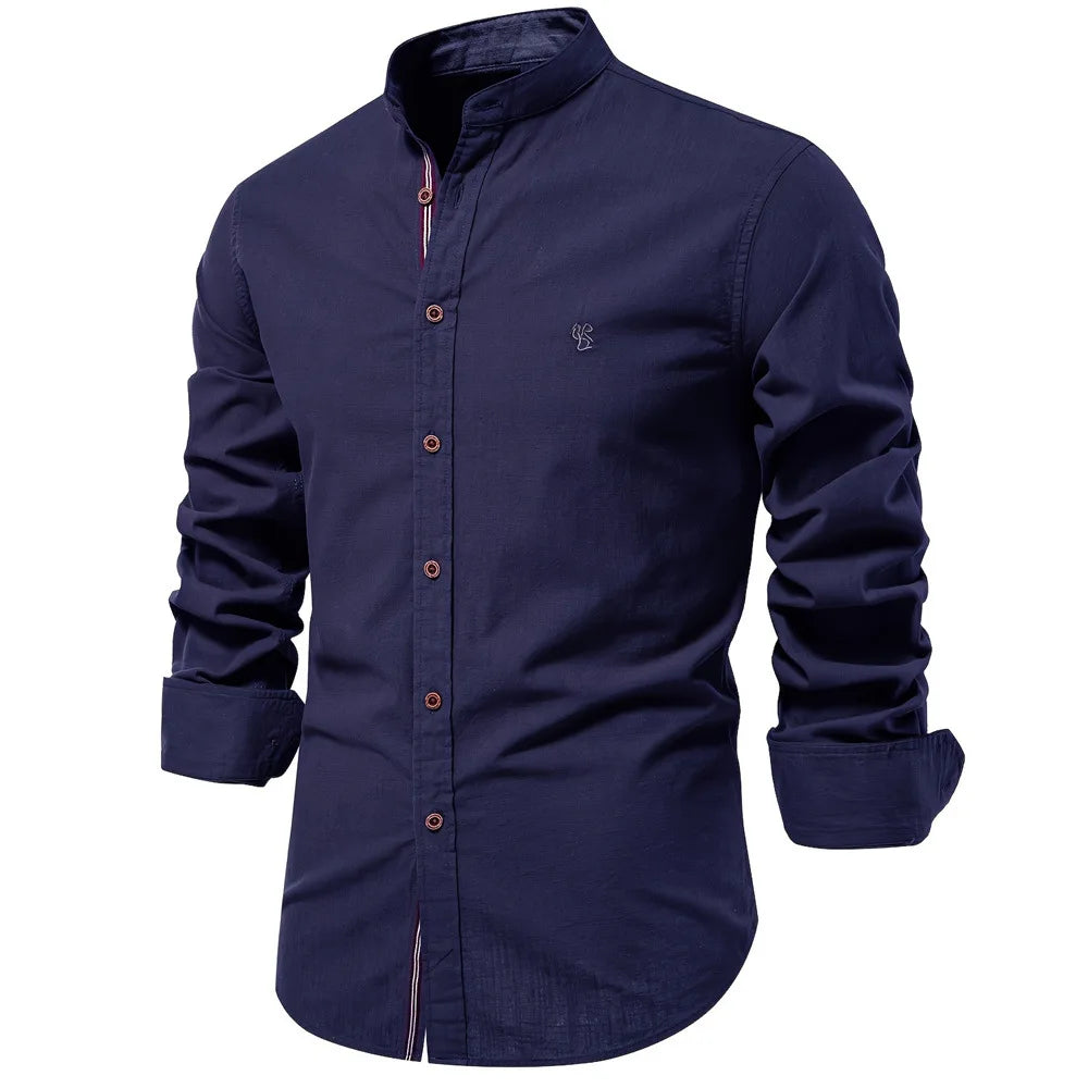 Chemise en lin élégante