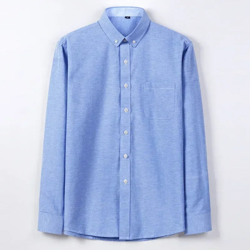 Chemise à manches longues en coton