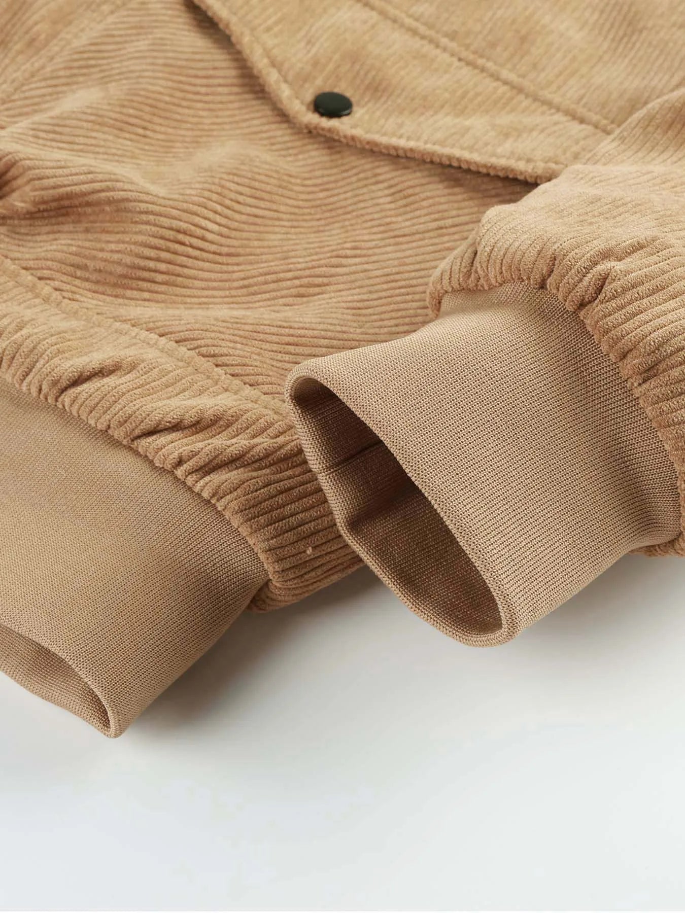 Veste élégante en velours côtelé