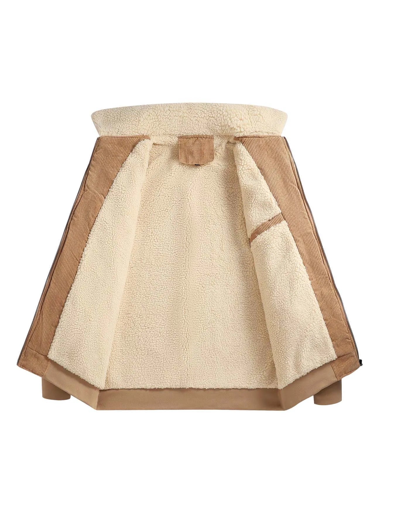 Veste élégante en velours côtelé