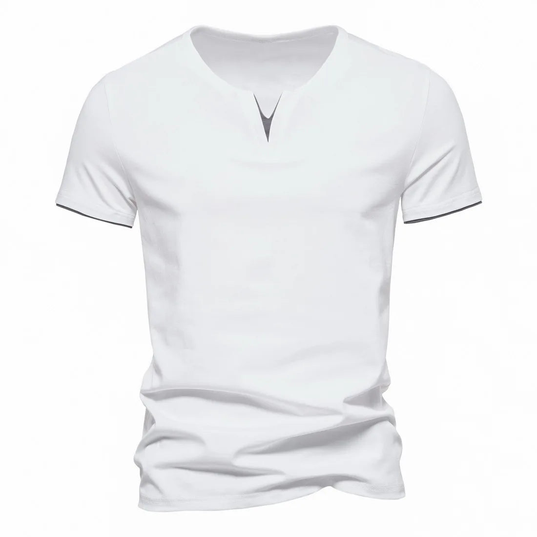 Chemise élégante à col en V