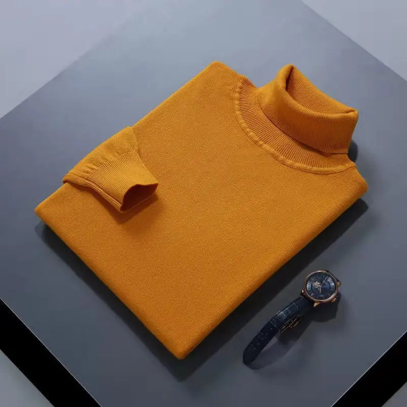 Élégant col roulé en coton