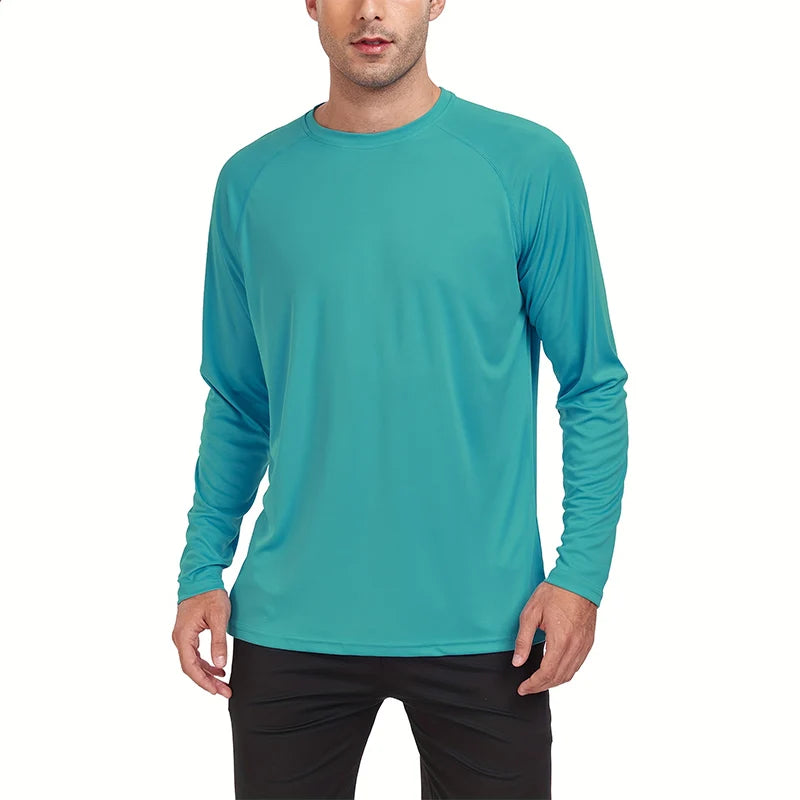 Chemise à manches longues avec protection solaire UV