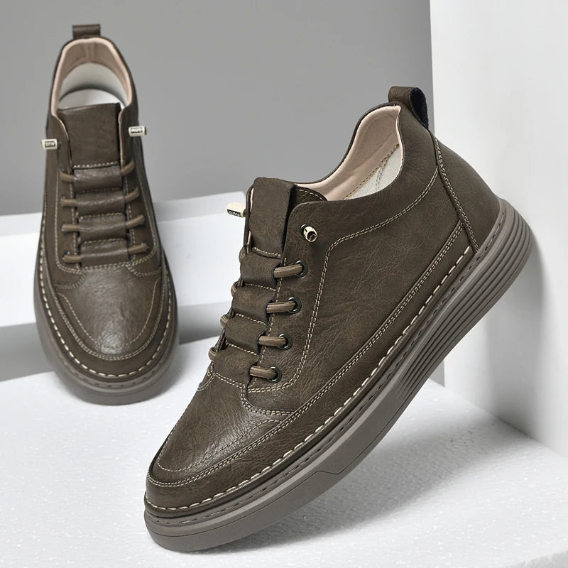 Chaussures Oxford élégantes en cuir haut de gamme