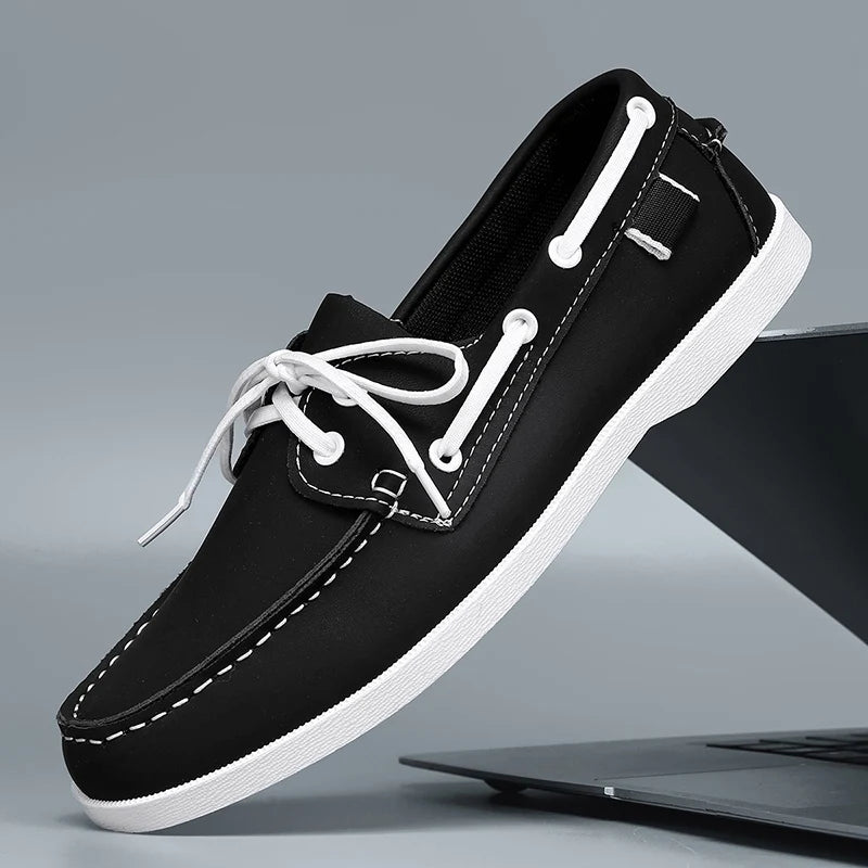 Mocassins d'affaires en cuir