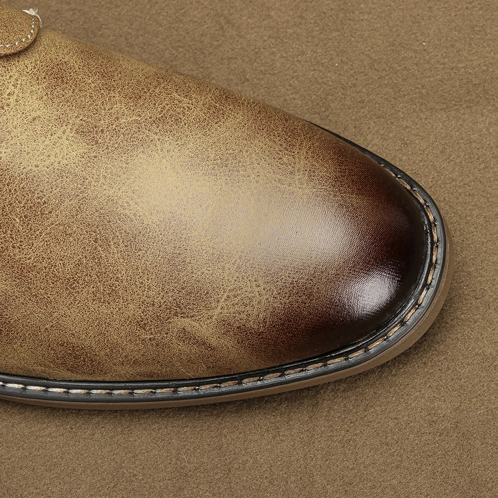 Chaussures habillées en cuir décontractées