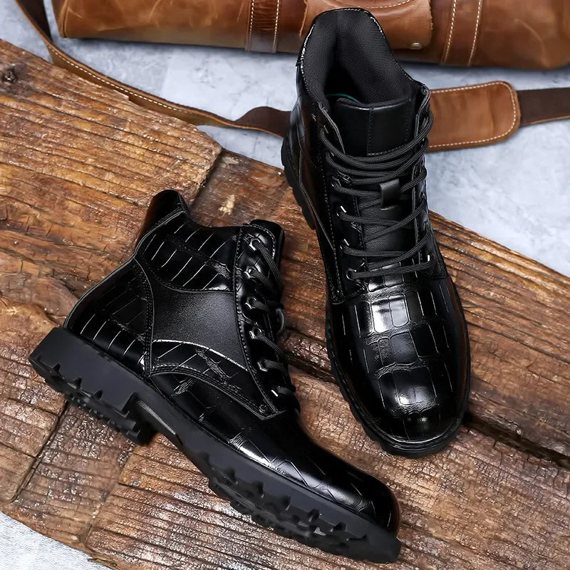 Bottes en cuir Grayson