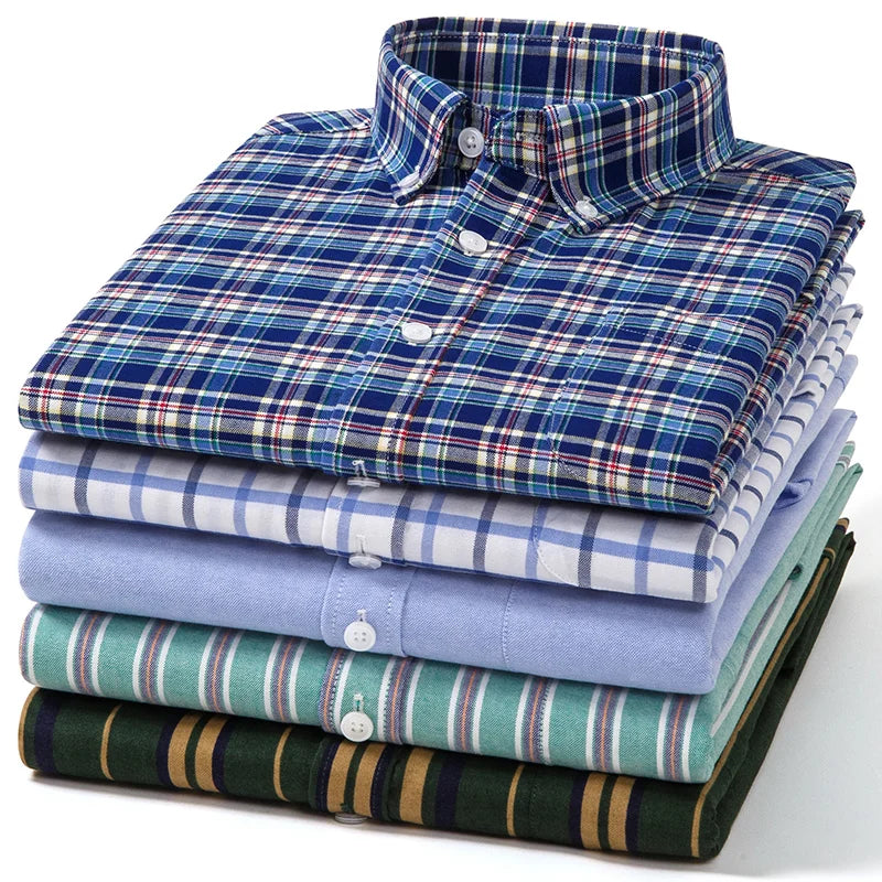 Chemise en coton Oxford