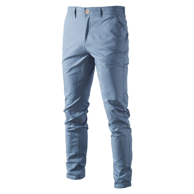 Pantalon en coton décontracté