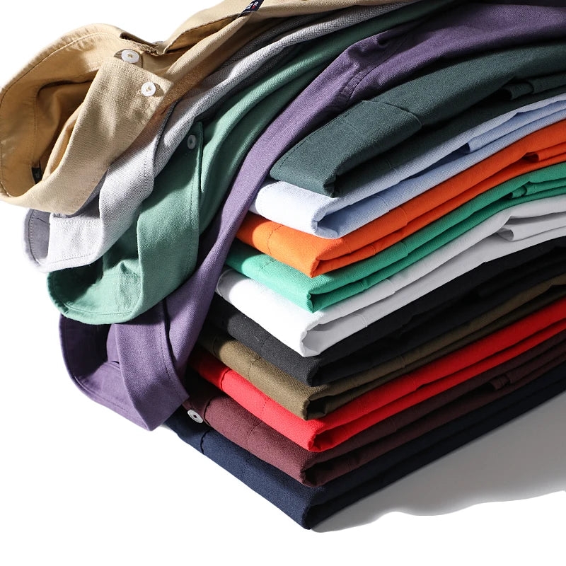 Chemise en coton pour hommes