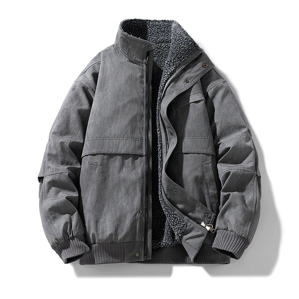 Élégante doudoune doublée polaire