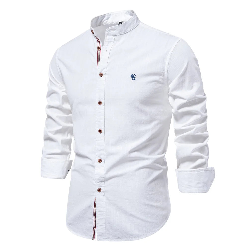 Chemise en lin élégante