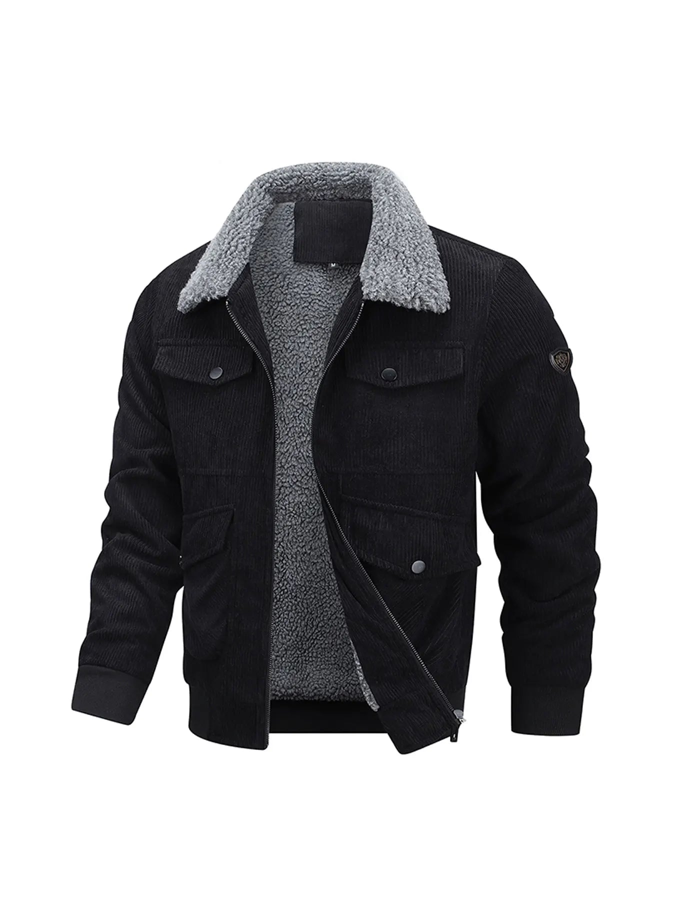 Veste élégante en velours côtelé