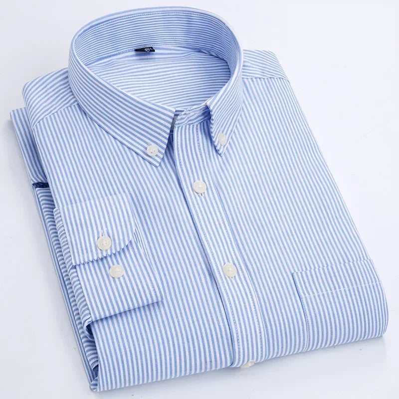 Chemise à manches longues en coton