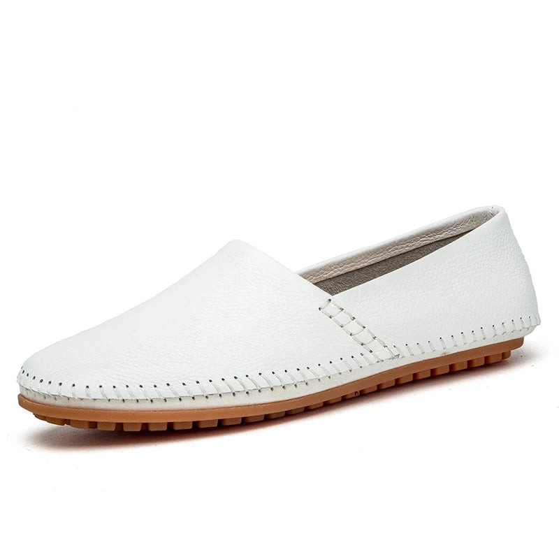 Mocassins en cuir léger