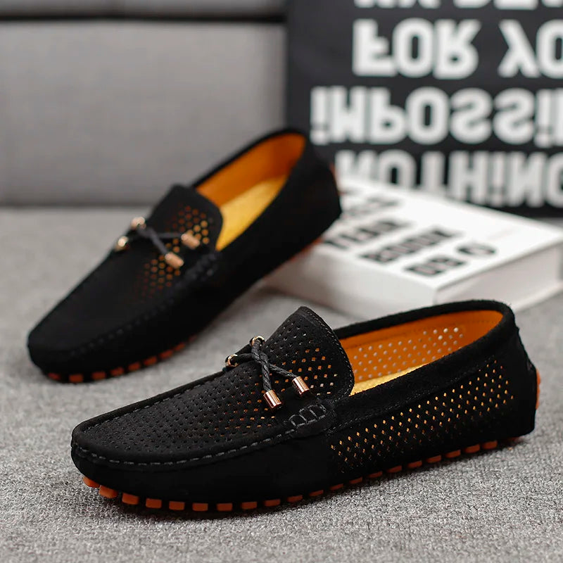 Mocassins respirants