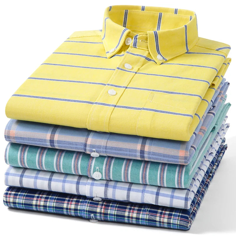 Chemise en coton Oxford
