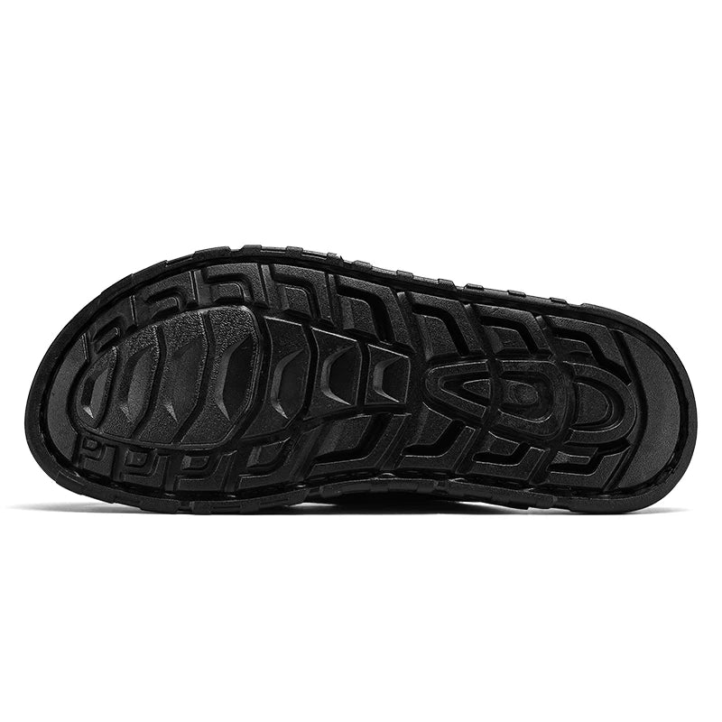 Sandales en cuir
