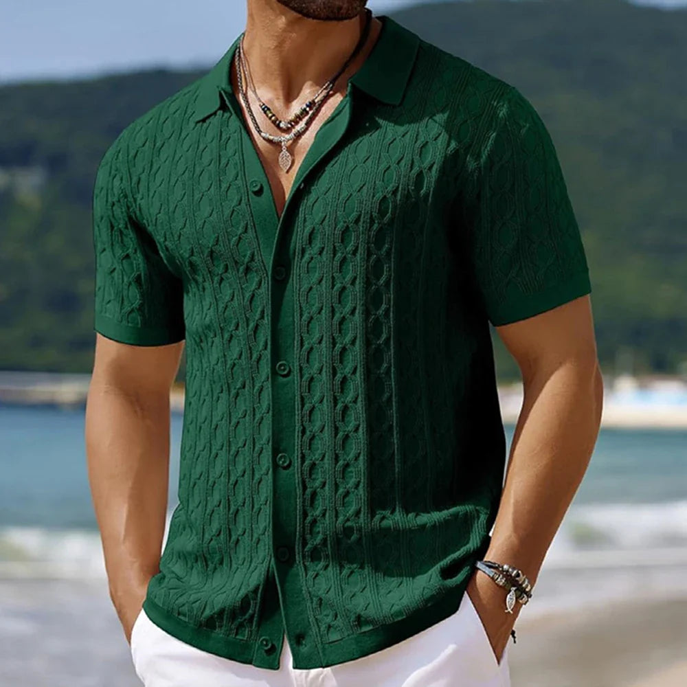 Polo boutonné