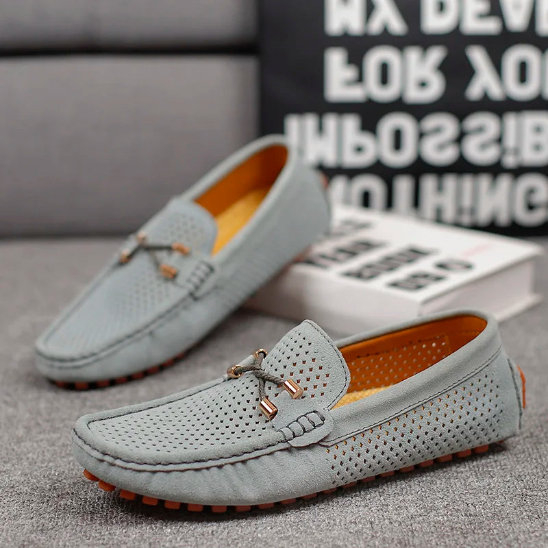 Mocassins respirants