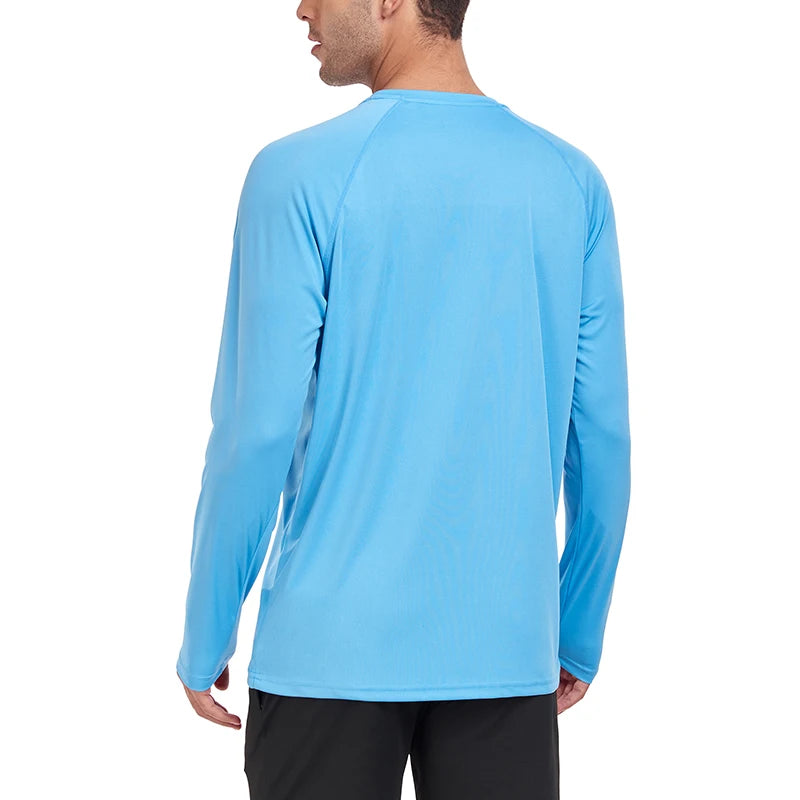 Chemise à manches longues avec protection solaire UV