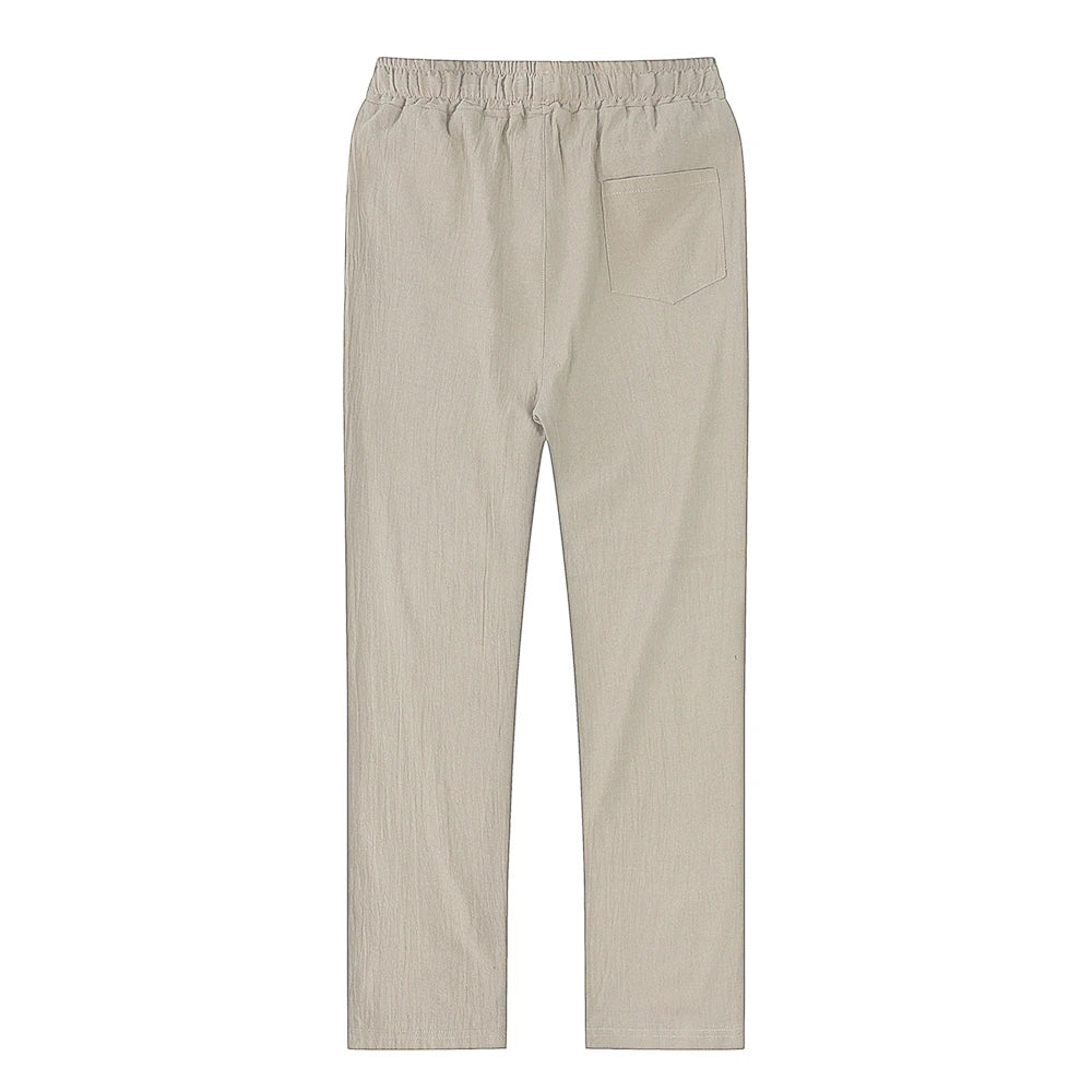Pantalon en lin respirant