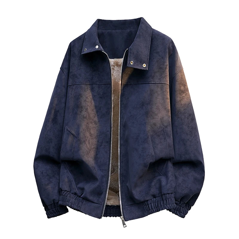 Veste rétro doublée polaire